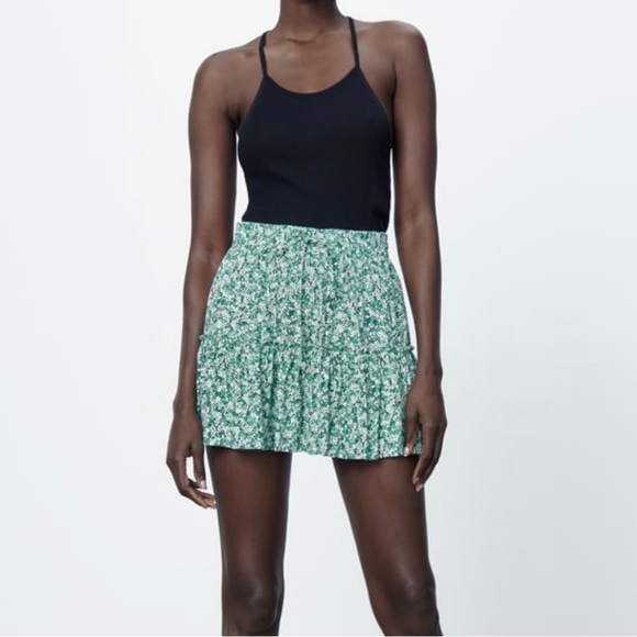 Zara Floral Print Skort - Picture 6 of 8